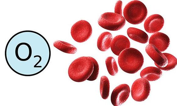 Oxygen in the blood during sex with prostatitis