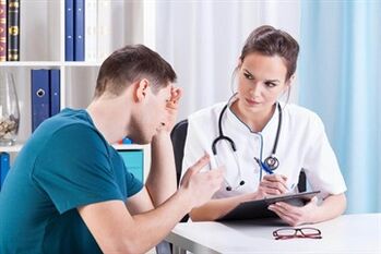 Urologist prescribes treatment for prostatitis